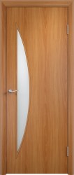  Дверь МДФ С 6 Цвет: Миланский орех