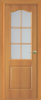 Дверь МДФ Классика ПО Цвет: Миланский орех